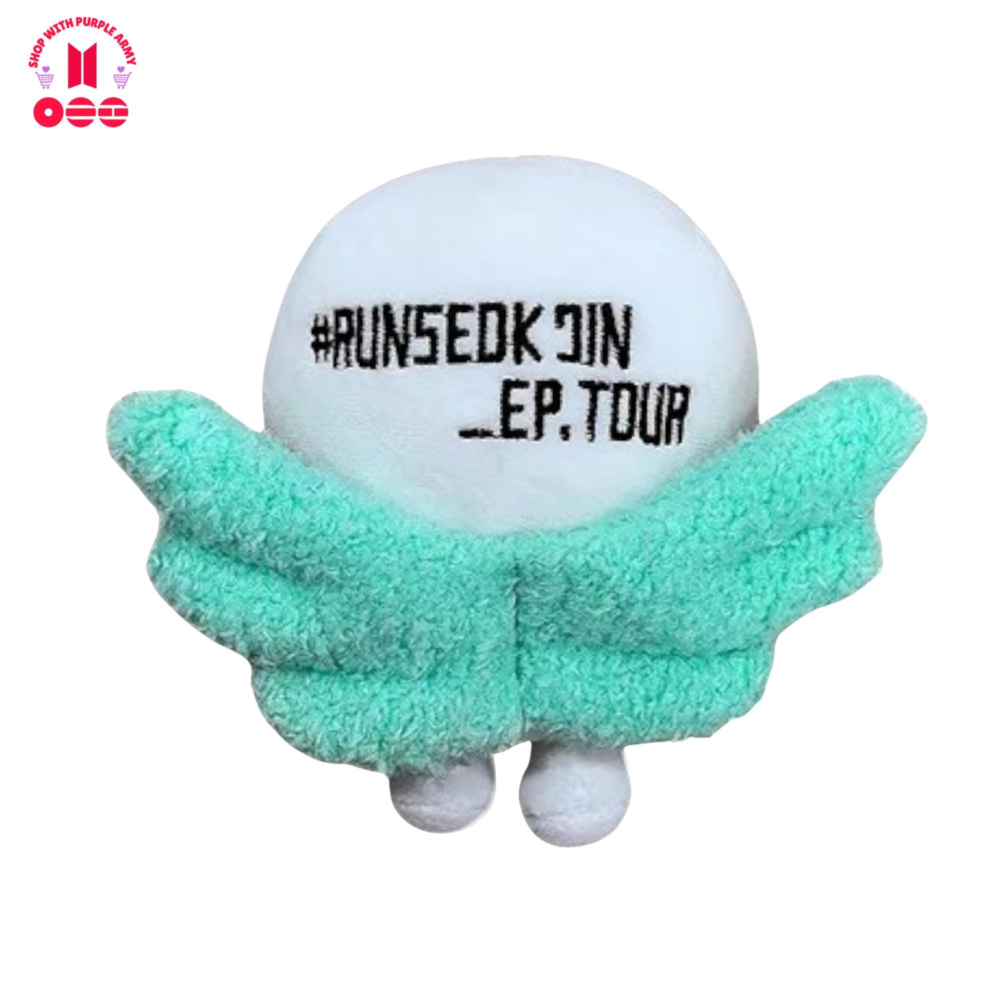 BTS Jin Wootteo Plush Keyring: Kpop Bag Accessory, ARMY Gift - Etsy