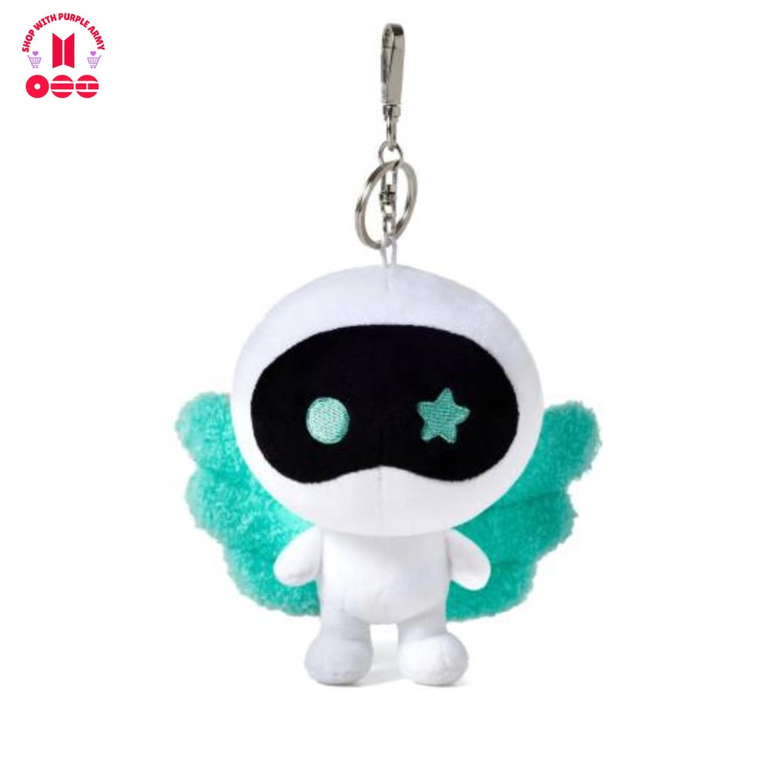 BTS Jin Wootteo Plush Keyring: Kpop Bag Accessory, ARMY Gift - Etsy