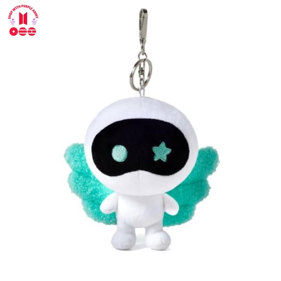 BTS Jin Wootteo Plush Keyring: Kpop Bag Accessory, ARMY Gift - Etsy