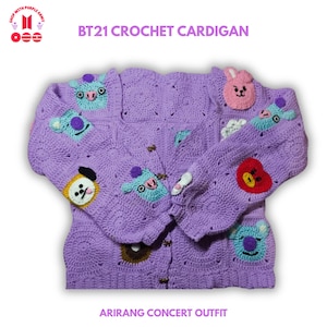 Bts Cardigan Sweater - Etsy