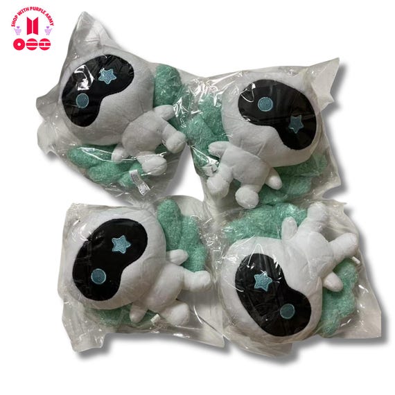 BTS Jin Wootteo Plush Keyring: Kpop Bag Accessory, ARMY Gift - Etsy