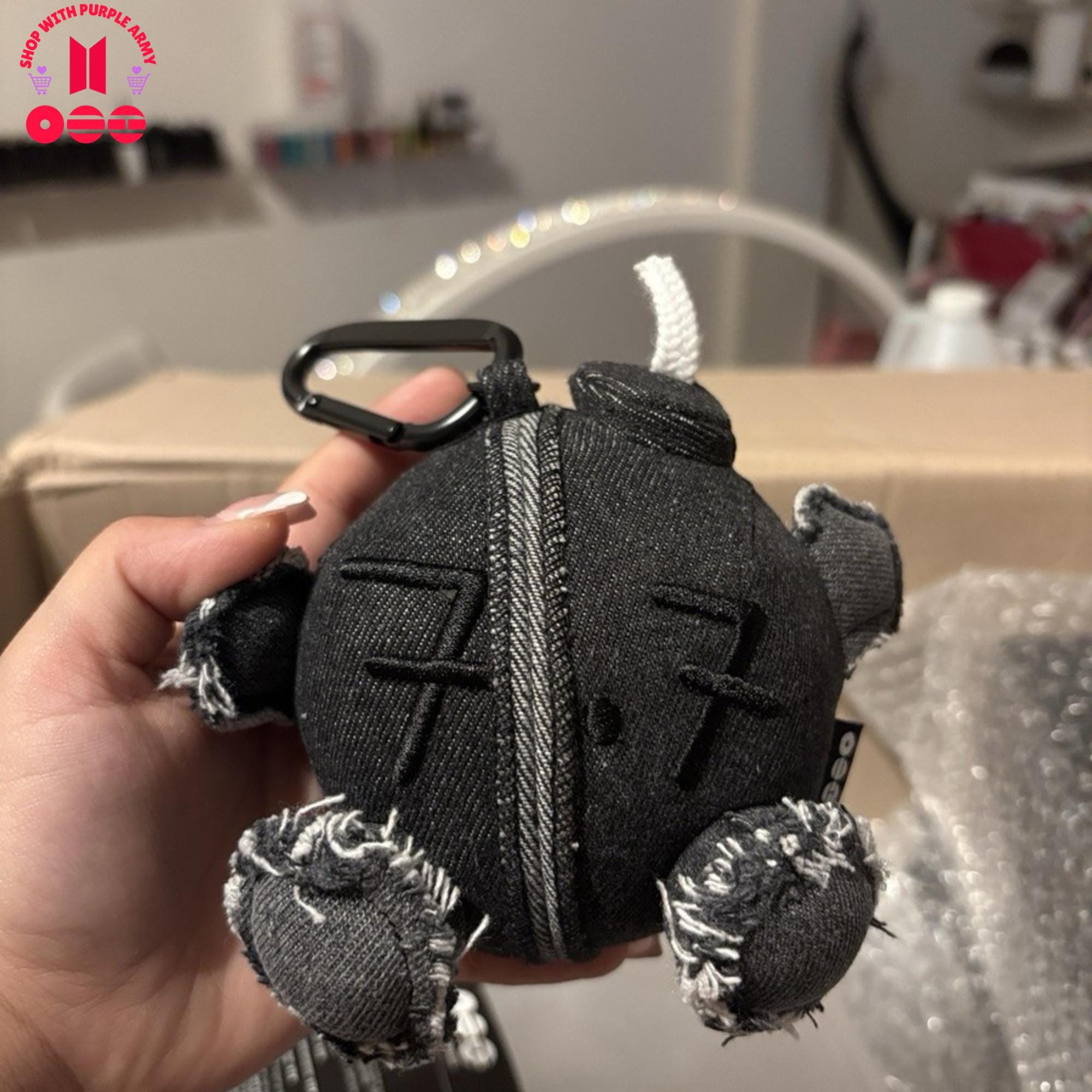BTS ARIRANG Army bomb Plush Keyringほか Arirang Army Bomb Plush Keyring | Carabiner Plush Denim Keychain
