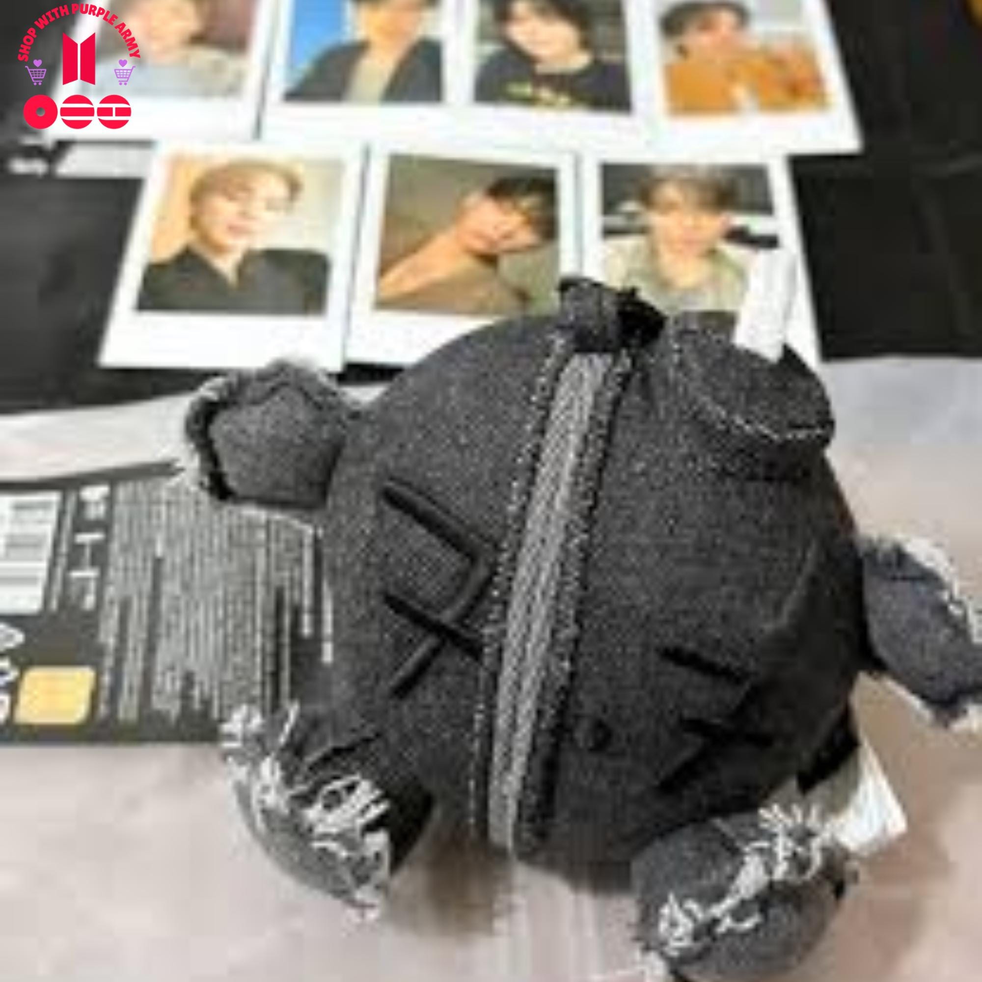 Arirang Army Bomb Plush Keyring | Carabiner Plush Denim Keychain