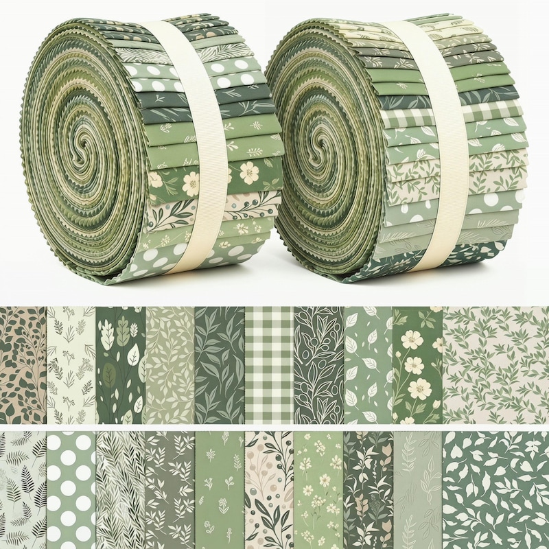 Pink Green Quilts Flowers - Etsy