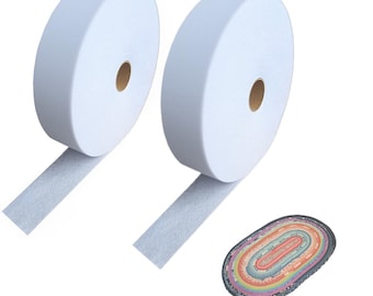 NovusFab Jelly Roll-vaddering, 2 rullar, 6,5 cm, 98 yards, bomullsblandad mattvaddering