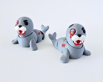 Mini Flexi Killer Sea Lion Articulated Desk & Shelf Decor