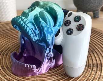 Screaming Skull Wall Mount Controller Holder for Gaming Setup