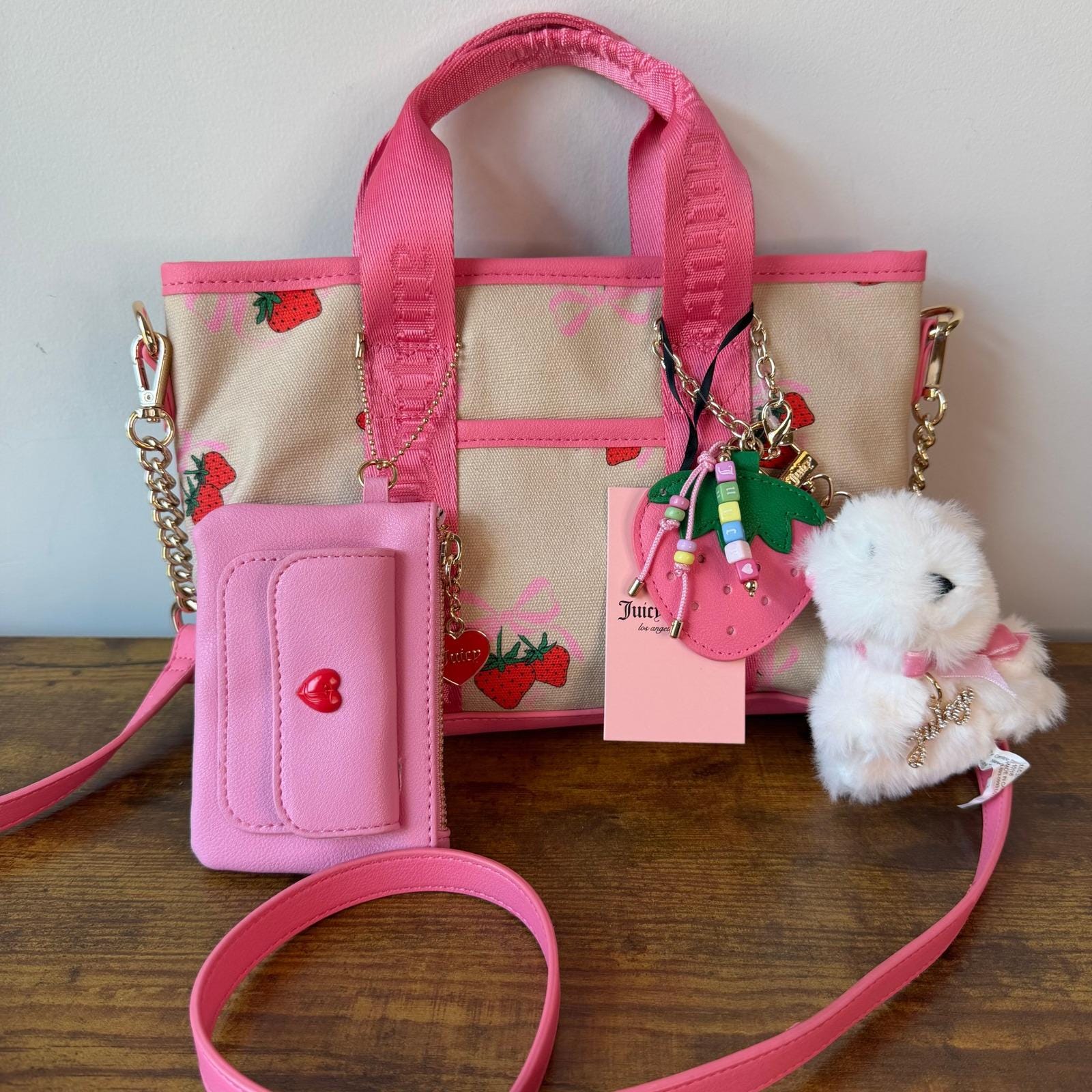 Juicy couture strawberry bag - Etsy 日本