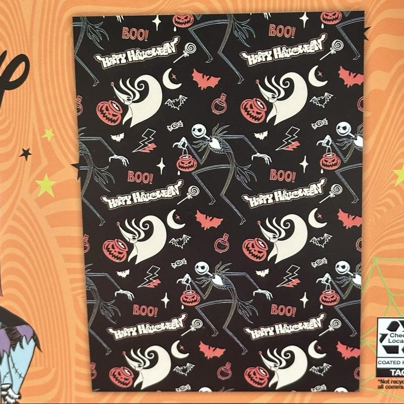 Nueva manta de Disney Pesadilla antes de Navidad para Halloween, negra y roja, Jack Zero 2025 imagen 2