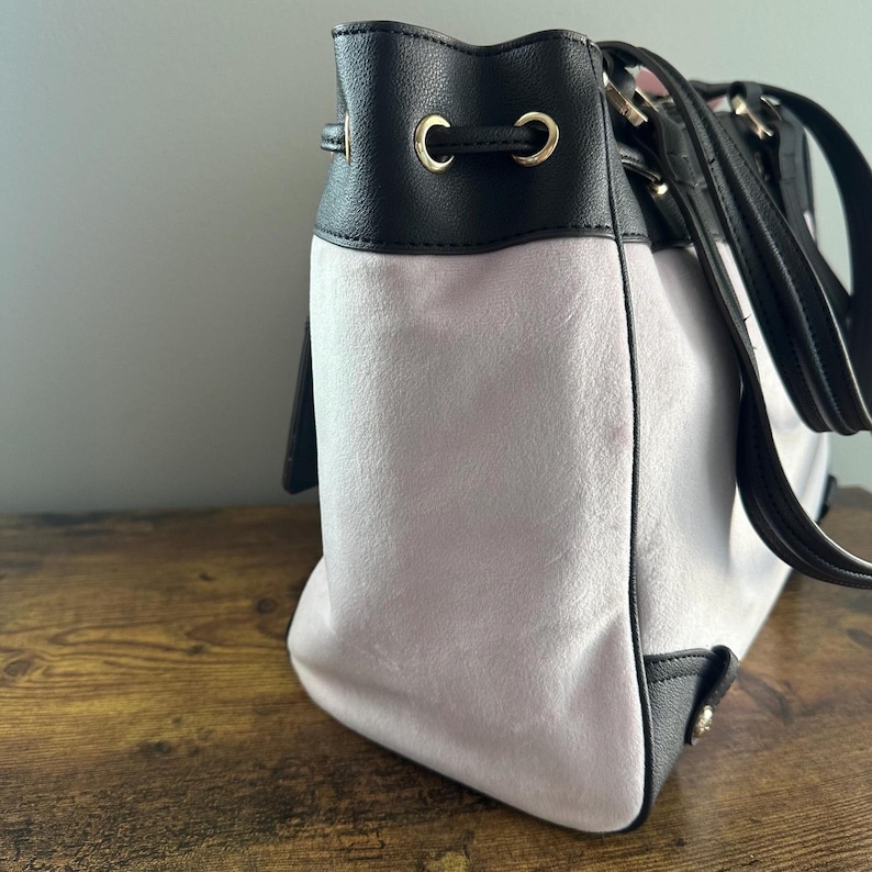 New Juicy Couture Classic Scottie Dogs Daydreamer Viral Tote Shoulder Bag Pink image 4