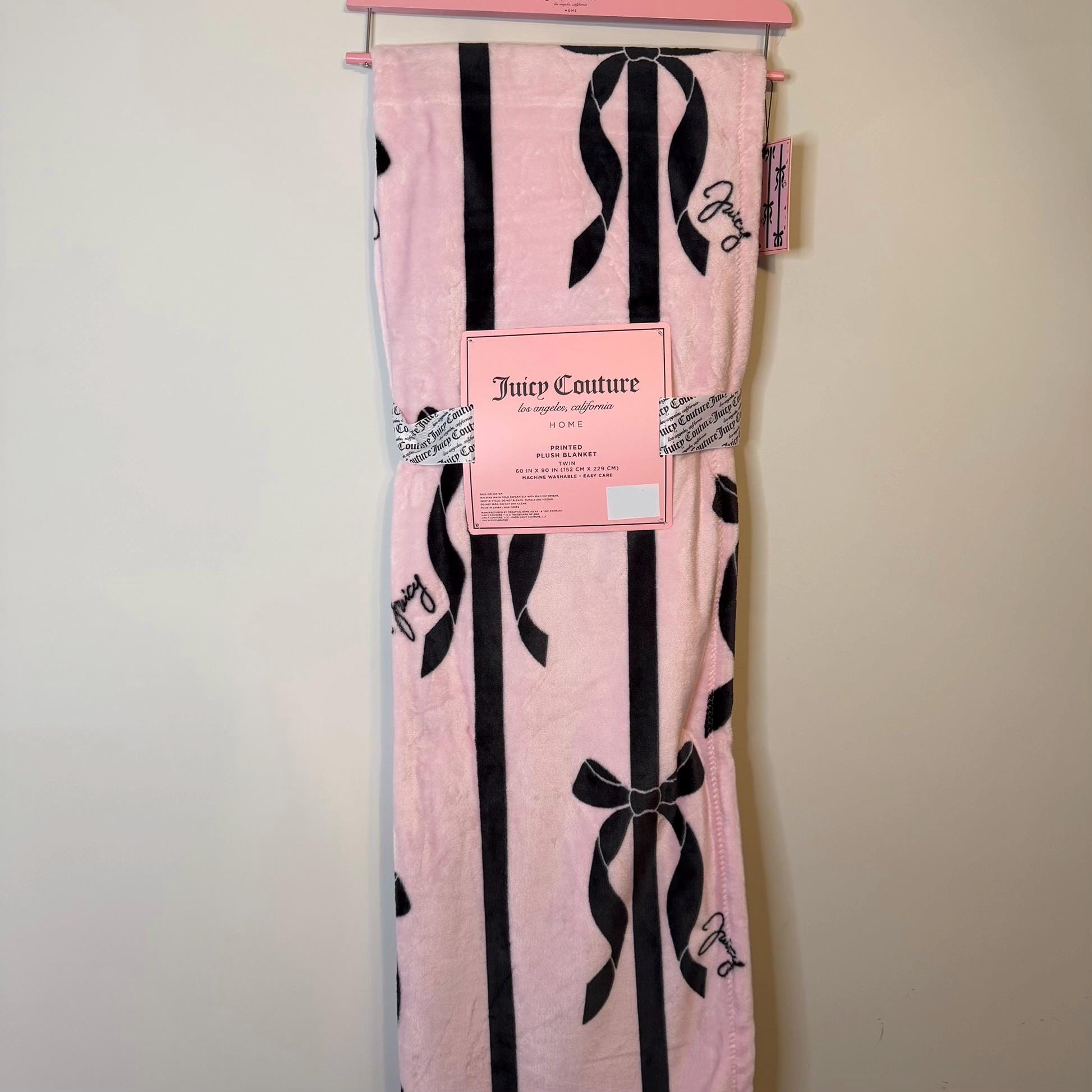 Juicy Couture Blankets - Etsy