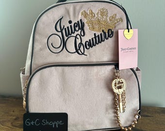 Juicy Couture No Rules Backpack Taupe Brown Status Color  display picture 1