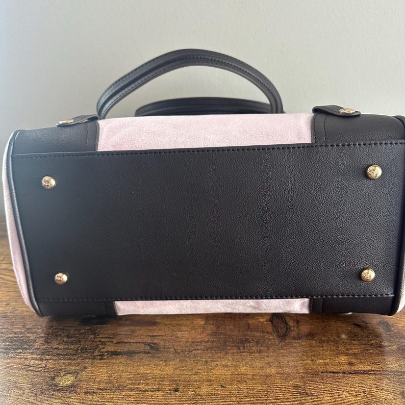New Juicy Couture Classic Scottie Dogs Daydreamer Viral Tote Shoulder Bag Pink image 3
