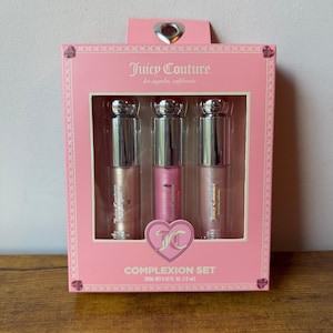 New Juicy Couture Blush Highlighter Contour Complexion Set Makeup Cosmetic