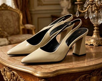 TOM FORD for Gucci Black Leather and Ribbon Sexy Stiletto Pump