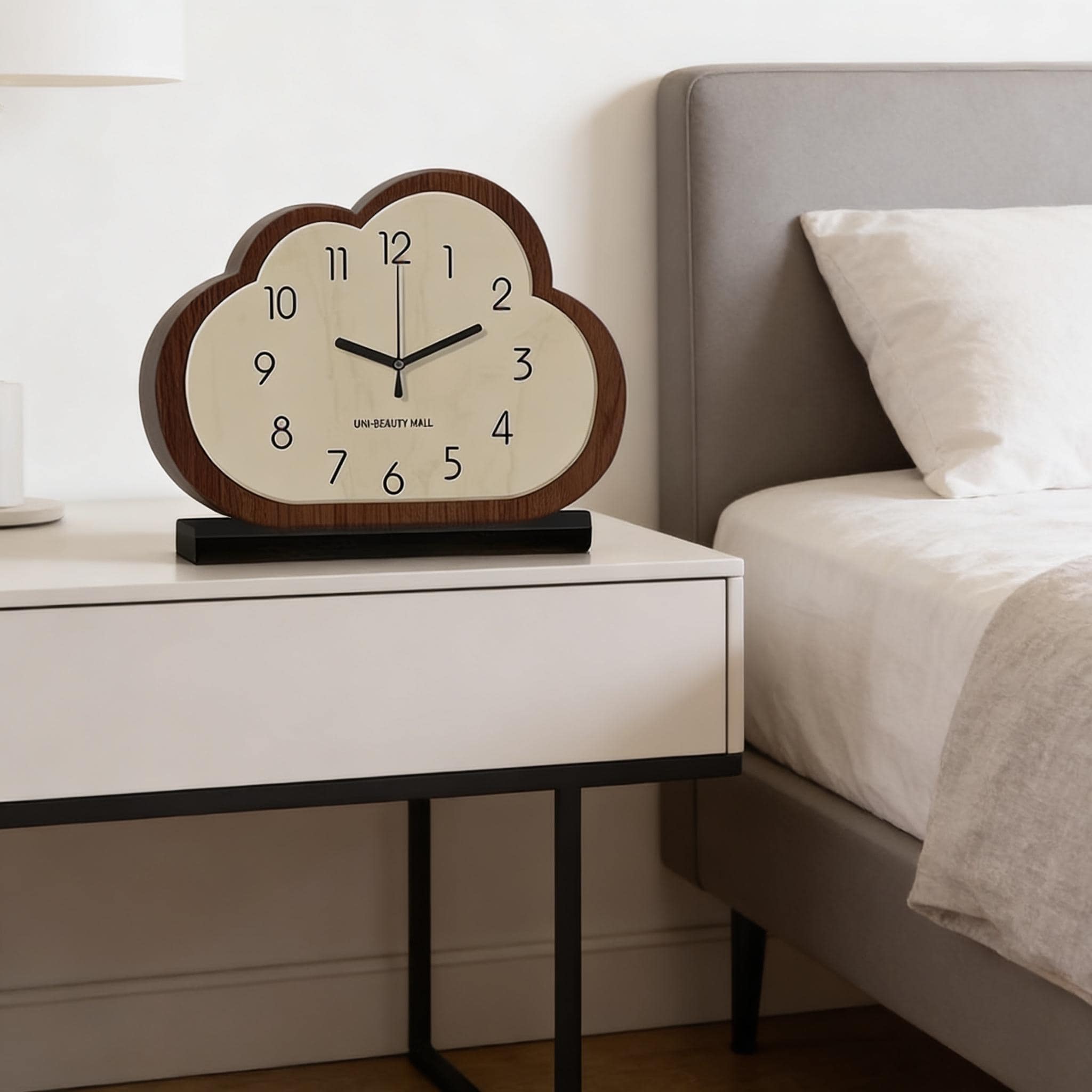 Cloud Shaped Table Clock - Modern Silent Quartz Clock - Etsy