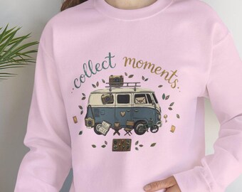 Collect Moments-sweater | Vintage reiscamper met ronde hals