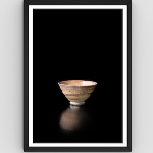 Decoración de pared con tazas de sake japonesas, fotografía de cerámica Guinomi, decoración cerámica Wabi Sabi, naturaleza muerta minimalista zen Japandi, descarga digital.