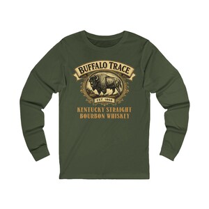 Buffalo Trace Kentucky Straight Bourbon Whiskey Long Sleeve Tee Est. 1868 image 3