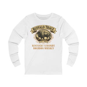 Buffalo Trace Kentucky Straight Bourbon Whiskey Long Sleeve Tee Est. 1868 image 2