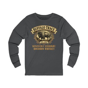 Buffalo Trace Kentucky Straight Bourbon Whiskey Long Sleeve Tee Est. 1868 image 5