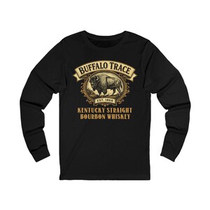 Buffalo Trace Kentucky Straight Bourbon Whiskey Long Sleeve Tee Est. 1868 image 1