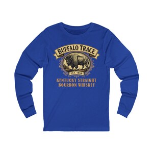 Buffalo Trace Kentucky Straight Bourbon Whiskey Long Sleeve Tee Est. 1868 image 4