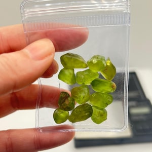 5ct-60tcw Arizona Peridot Rough Gemstone | E.C Facet-grade | Natural | Geninue | AAA | August