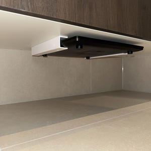 Pèse-personne mural | Rangement peu encombrant | Porte-balance minimaliste | Organiseur sous le placard