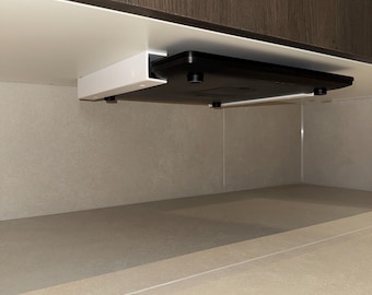 Personenwaage Wandhalterung | Platzsparende Aufbewahrung | Minimalistischer Waage-Halter | Unter Kabinett Organizer