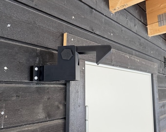 Tope de puerta de 150 grados para puertas de 62 mm. Cuña de puerta de alta resistencia.