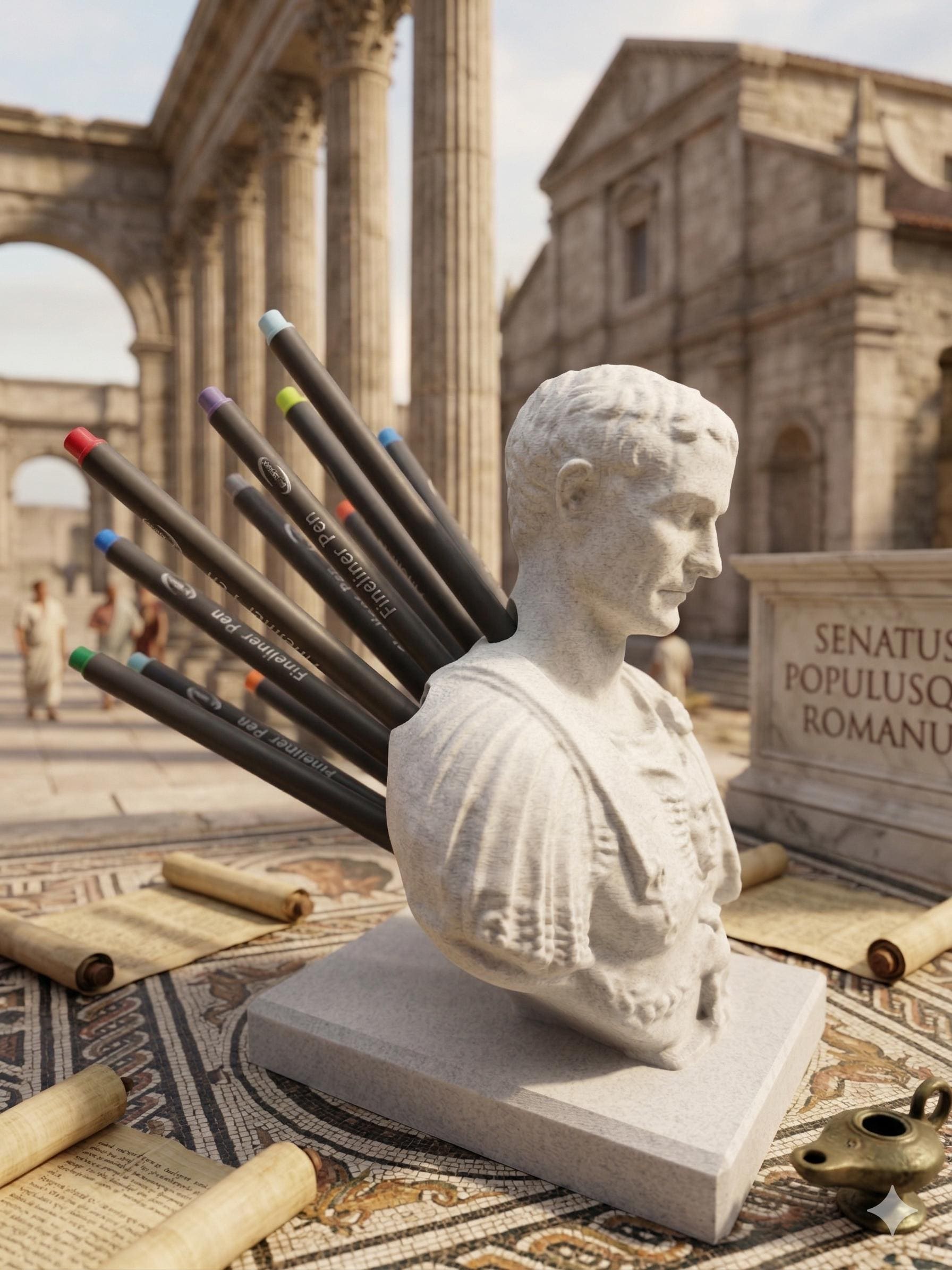 Beeld, buste van Julius Caesar - Catawiki