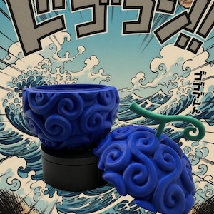 One Piece Devil Fruit Bowl – Gomu Gomu Storage Container, Anime Fan Decor (6.75")