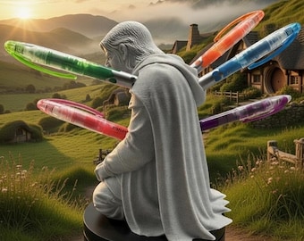 Boromir Pen Holder | Funny Desk Accessory | Fantasy Fan Office Decor | 3D Printed Desk Organizer | Geeky Hero Pen Stand