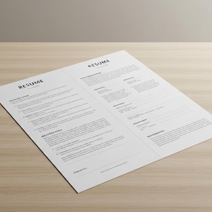 Software Engineer Resume Template | ATS Tech CV Word Google Docs (Digital Download)