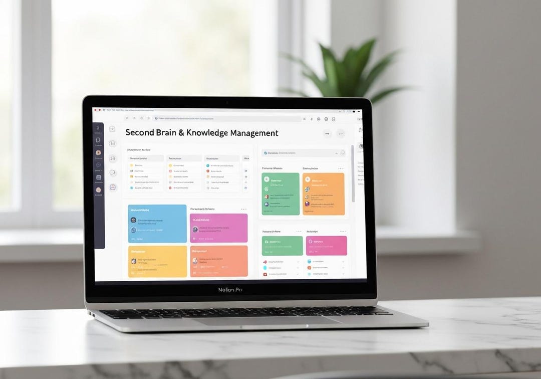 Second Brain Notion Template | PARA Method, Knowledge Management ...