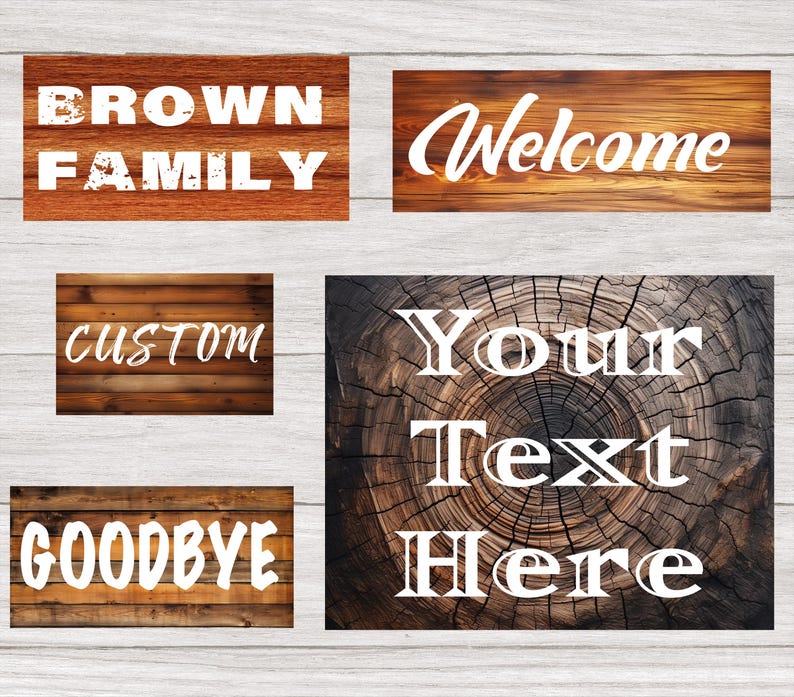 Custom Wood Sign, Home Décor Sign, Housewarming Gift, Custom Text Sign ...