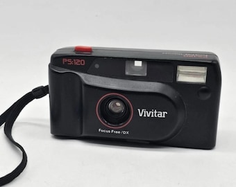 Vivitar PS120 35 mm Filmkamera | Point-and-Shoot | Autofokus | Kompakt und einfach zu bedienen