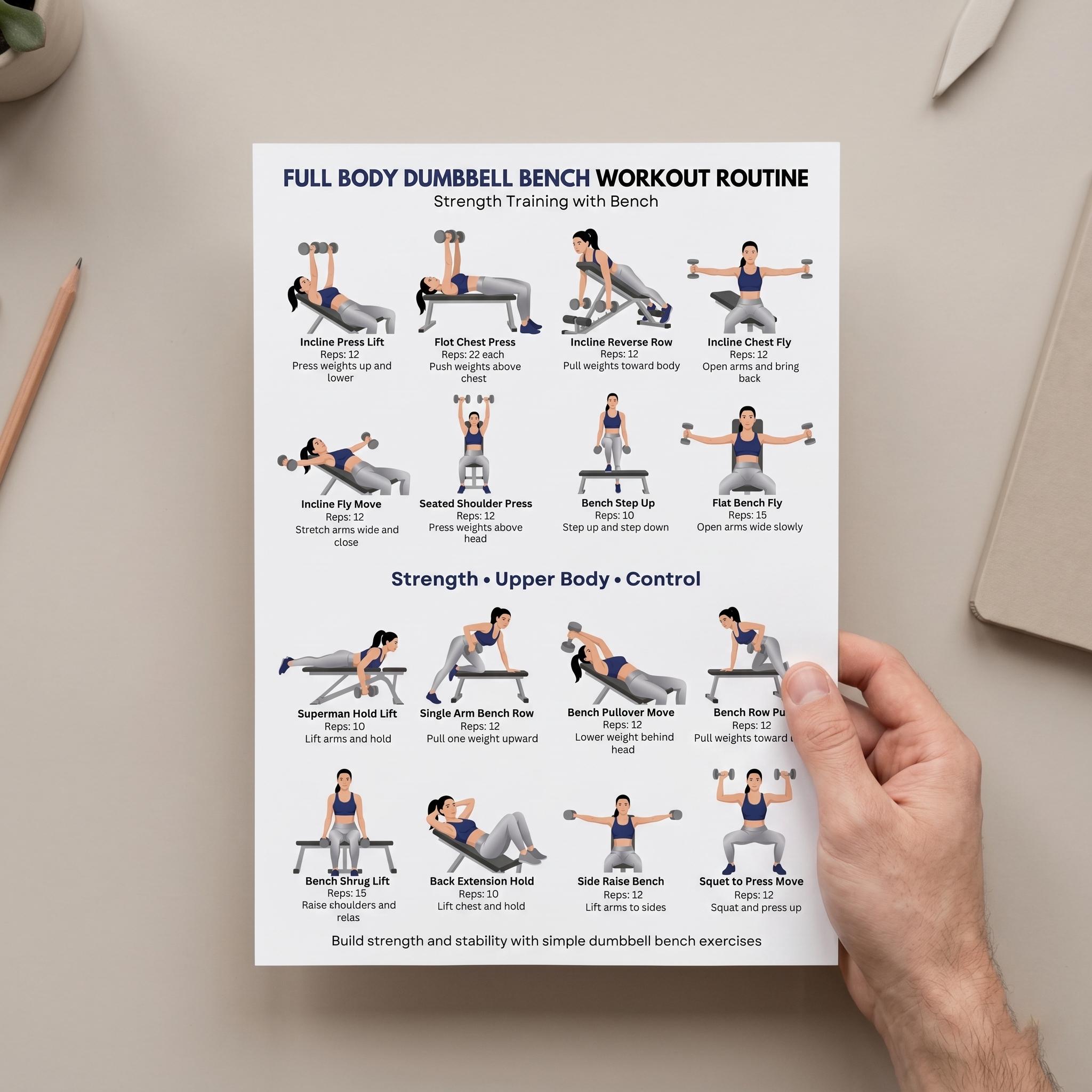 full-body-dumbbell-bench-workout-chart-printable-upper-body-strength