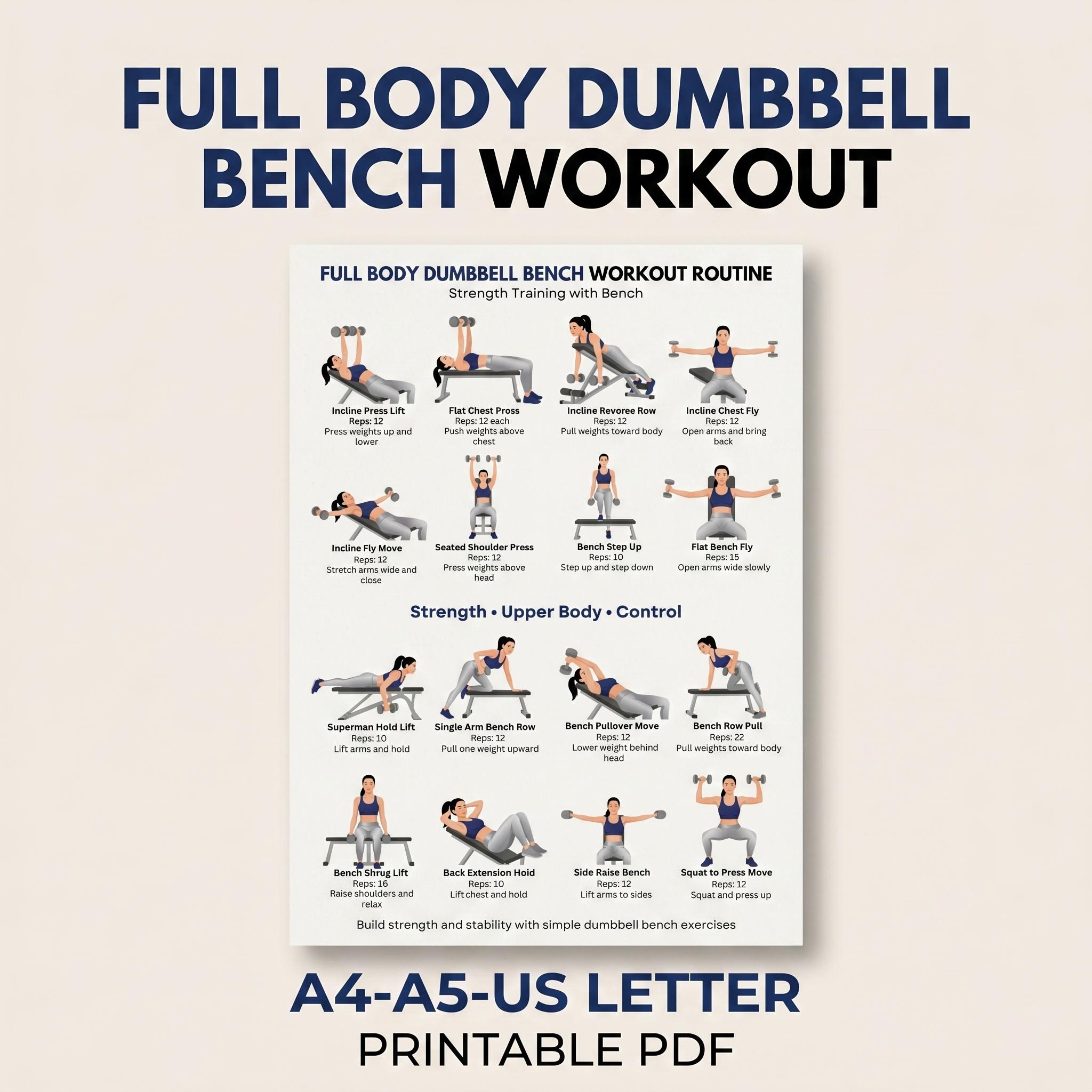 full-body-dumbbell-bench-workout-chart-printable-upper-body-strength