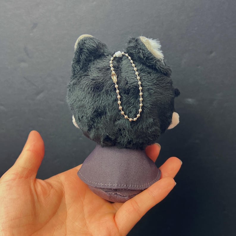 Ciel and Sebastian Anime Plushie Key Charms, Kawaii Anime Bag Charms ...