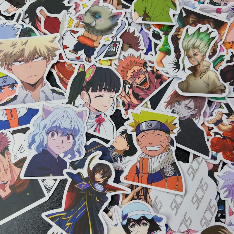 Stickers Inimi Anime Stickers Pack - Etsy