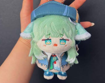 Honkai Star Rail Chibi Plush Key Charm, Mochi Soft Stuffed Toy, 6-7 Inch Keychain