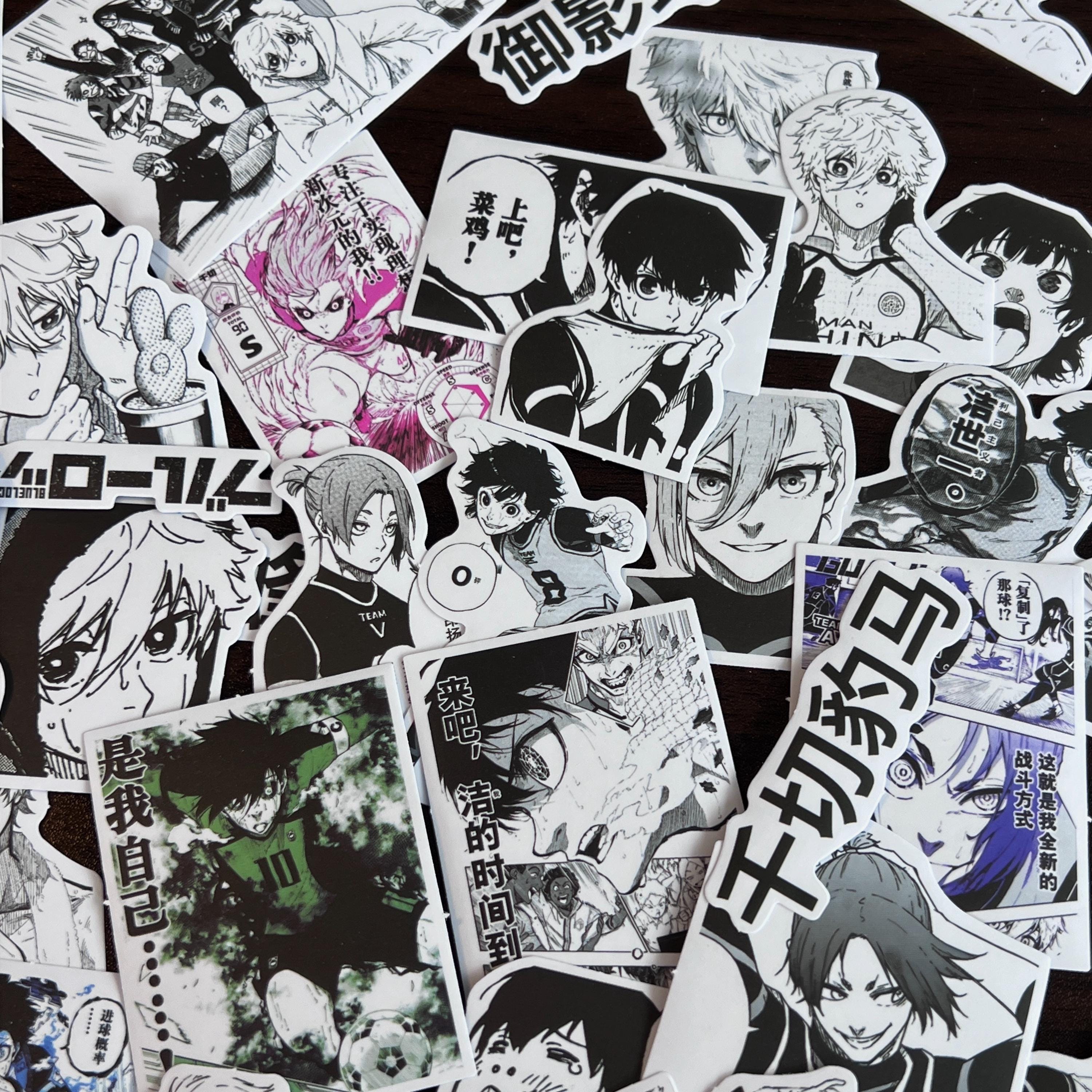 Drop Sticker Manga Anime Manga Sticker Pack, 70pc Assorted Anime Manga Waterproof Vinyl ...