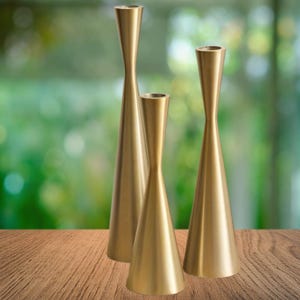 Candle Holders Classy | Pieces Of 3 | Dining Table And Home Decor
