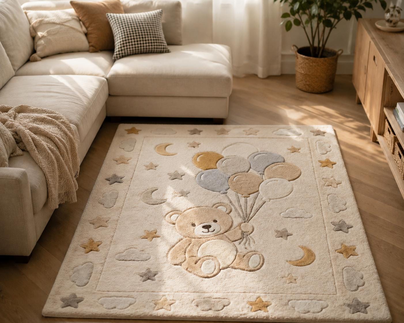 Teddy Bear Floor Mat - Etsy
