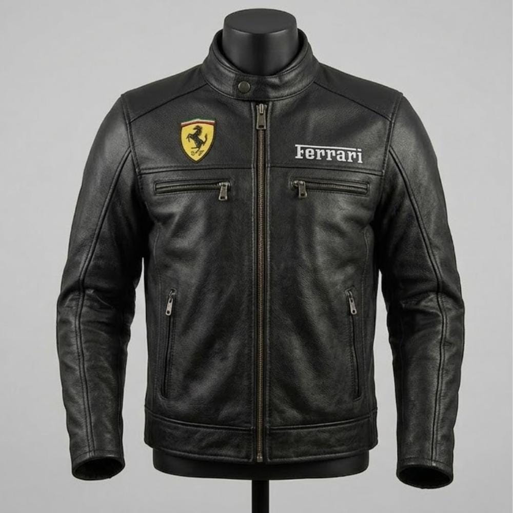 Formula 1 leather jacket - Etsy 日本