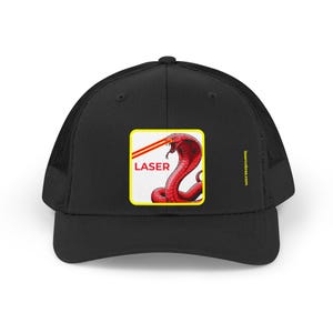 LASER Cobras Trucker Hat! | Retro 80's vibe