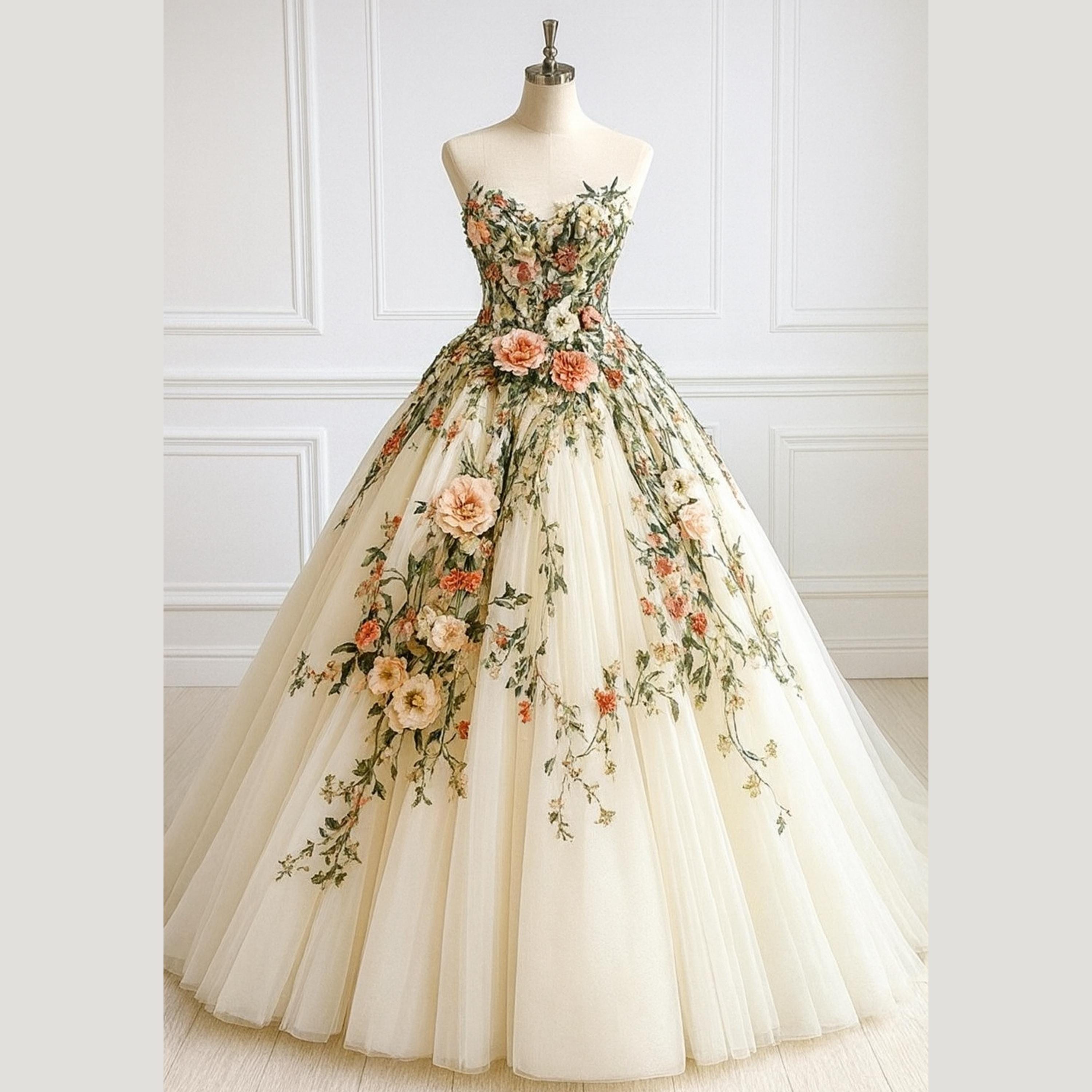 white christmas dresses Personalized Digital Custom Gown Sketch & Fabric Sample Selection