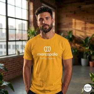 Marcapala Prickly Charm T-Shirt - Sicilian Cactus-Inspired Graphic Tee - Minimalist Italian-Style Top - Fun Gift